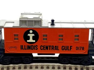 LIONEL 6-9178 ILLINOIS CENTRAL GULF SP-TYPE CABOOSE