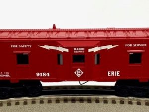 LIONEL 6-9184 ERIE BAY WINDOW CABOOSE