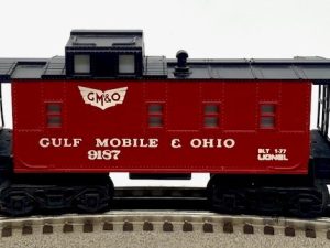LIONEL 6-9187 GULF MOBILE AND OHIO SP-TYPE CABOOSE