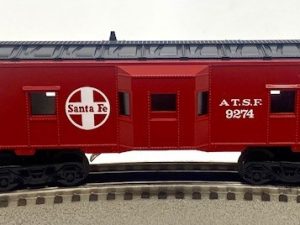 LIONEL 6-9274 SANTA FE BAY WINDOW CABOOSE