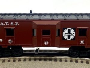 LIONEL 6-9323 SANTA FE BAY WINDOW CABOOSE - FARR 1