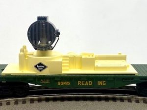 LIONEL 6-9345 READING SEARCHLIGHT CAR
