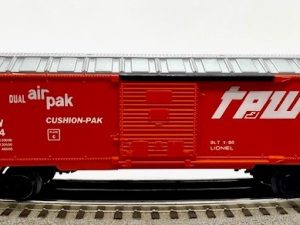 LIONEL 6-9424 TOLEDO PEORIA AND WESTERN BOXCAR