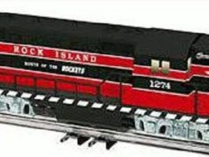 LIONEL 28536 ROCK ISLAND GP-7 DIESEL LOCOMOTIVE