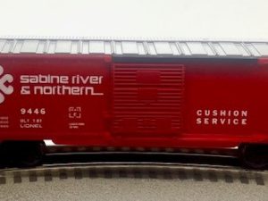 LIONEL 6-9446 SABINE RIVER AND NORTHERN BOXCAR