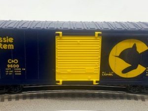 LIONEL 6-9600 CHESSIE SYSTEM HI-CUBE BOXCAR