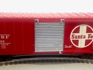 LIONEL 6-9602 SANTA FE HI-CUBE BOXCAR