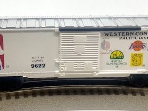 LIONEL 6-9622 NATIONAL BASKETBALL ASSOCIATION WESTERN BOXCAR