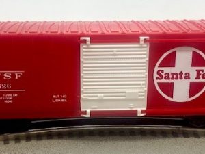 LIONEL 6-9626 SANTA FE HI-CUBE BOXCAR
