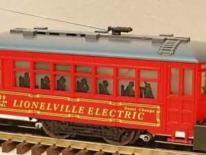 LIONEL 18419 LIONELVILLE ELECTRIC TROLLEY