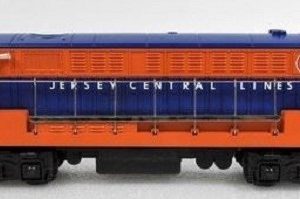 LIONEL 18321 NEW JERSEY CENTRAL LINES TRAINMASTER DIESEL ENGINE