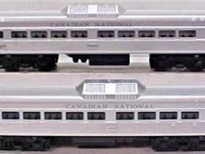 LIONEL 18512 CANADIAN  NATIONAL NON-POWERED RAIL DIESEL CARS