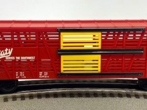 LIONEL 6-9707 MISSOURI KANSAS AND TEXAS STOCK CAR