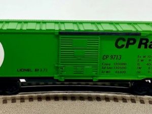 LIONEL 6-9713 CANADIAN AND PACIFIC RAILROAD BOXCAR