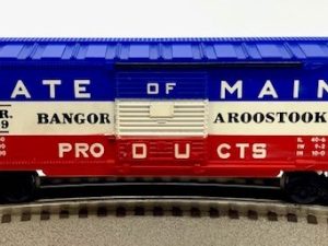 LIONEL 6-9709 STATE OF MAINE BOXCAR