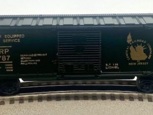 LIONEL 6-9787 JERSEY CENTRAL BOXCAR