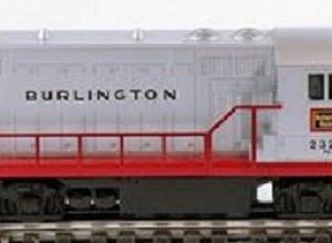 LIONEL 18892 BURLINGTON GP-9 DIESEL LOCOMOTIVE
