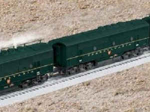 LIONEL 14592 PENNSYLVANIA RAILROAD F3 ABA DIESEL ENGINES SET