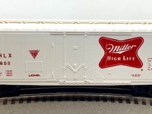 LIONEL 6-9802 MILLER HIGH LIFE BEER REEFER - STANDARD O