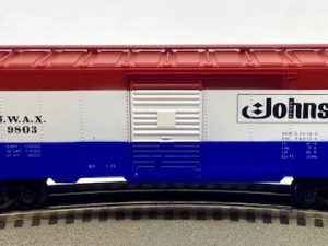 LIONEL 6-9803 JOHNSON WAX BOXCAR - STANDARD O
