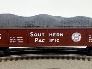 LIONEL 6-9821 SOUTHERN PACIFIC GONDOLA WITH COAL LOAD - STANDARD O
