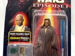 HASBRO STAR WARS MACE WINDU ACTION FIGURE - EPISODE 1