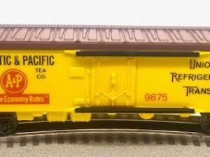 LIONEL 6-9875 ATLANTIC AND PACIFIC BILLBOARD REEFER