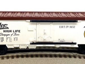 LIONEL 6-9852 MILLER BEER BILLBOARD REEFER