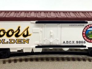 LIONEL 6-9866 COORS BEER BILLBOARD REEFER