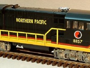 LIONEL 8857 NORTHERN PACIFIC U36B DIESEL ENGINE