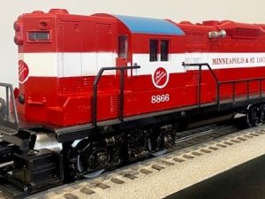 LIONEL 8866 MINNEAPOLIS AND ST. LOUIS GP-9 DIESEL ENGINE