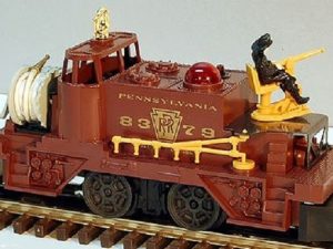 LIONEL 8379 PENNSYLVANIA MOTORIZED FIRE CAR