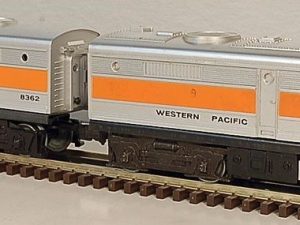 LIONEL 8361 AND 8362 WESTERN PACIFIC ALCO AB DIESEL ENGINE SET