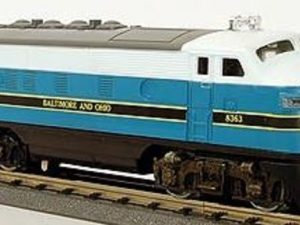 LIONEL 8363 BALTIMORE AND OHIO F3 DIESEL ENGINE