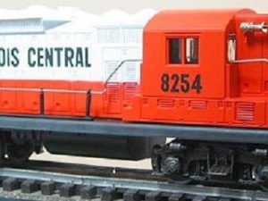 LIONEL 8254 ILLINOIS CENTRAL GP-9 NON-POWERED DIESEL ENGINE