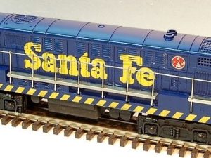 LIONEL 8157 SANTA FE FAIRBANKS MORSE TRAINMASTER DIESEL ENGINE