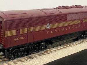 LIONEL 8060 PENNSYLVANIA F-3 B UNIT - TUSCAN RED