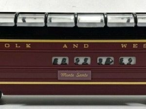 LIONEL NORFOLK AND WESTERN PASSENGER CARS SET  19108, 19141, 19142, 19143, 19144