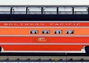 LIONEL 19107 SOUTHERN PACIFIC DAYLIGHT FULL VISTA DOME CAR
