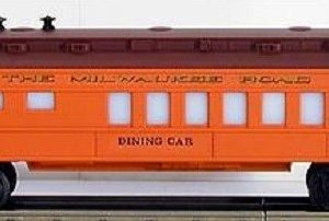 LIONEL 19003 MILWAUKEE ROAD DINING PASSENGER CAR