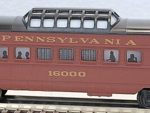 LIONEL 16000 TO 16031 PENNSYLVANIA 7 CAR PASSENGER SET - O-27