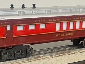 LIONEL 9599 CHICAGO AND ALTON BLOOMINGTON DINING CAR