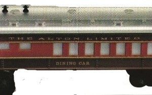 LIONEL 6-9599 CHICAGO AND ALTON LIMITED DINER CAR
