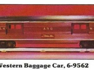 LIONEL 6-9562 THRU 6-9567 NORFOLK AND WESTERN SET OF 6 PASSENGER CARS