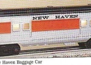 LIONEL 16080 THRU 16084 WITH 16086 NEW HAVEN PASSENGER CARS SET