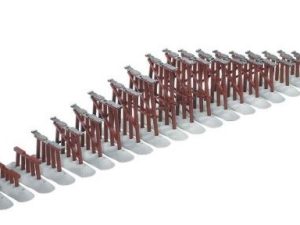LIONEL 12037 GRADUATED TRESTLE SET
