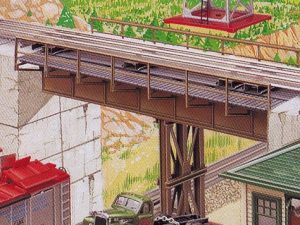 LIONEL 12968 841K RIGHT-OF-WAY GIRDER BRIDGE BUILDING KIT