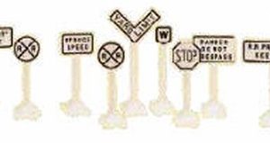 LIONEL 62180 RAILROAD SIGNS