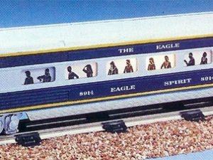AMERICAN FLYER 48914 MISSOURI PACIFIC EAGLE SPIRIT PASSENGER CAR