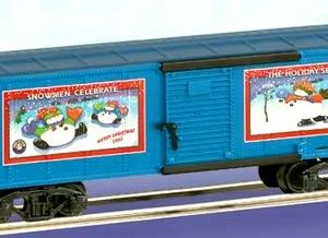 AMERICAN FLYER 48353 2003 CHRISTMAS BOXCAR